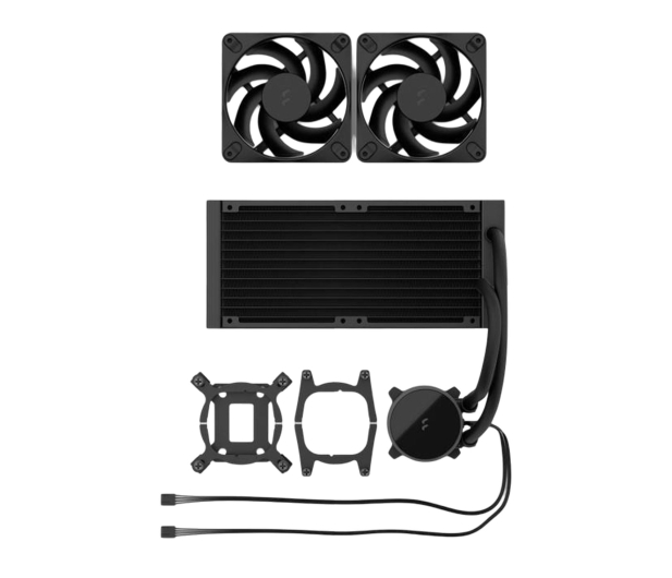 Fractal Design Radius 240 2x120mm - 1599372 - zdjęcie 4